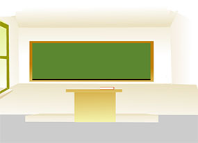 教室讲台黑板flash动画